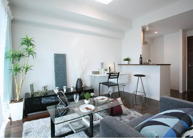 日当り良好のリビングです