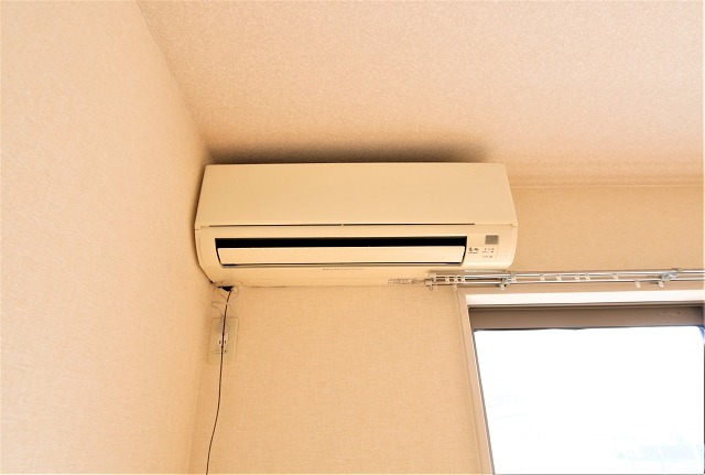 エアコン完備で年中快適に過ごせます