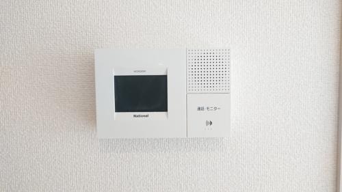 モニタ付きで急な来客時も安心