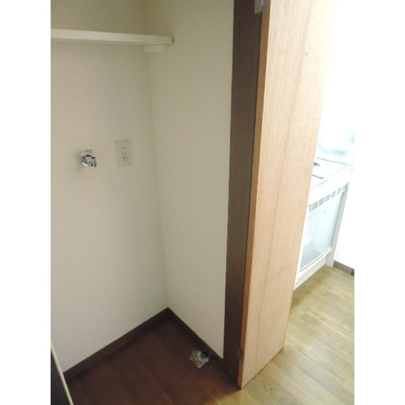 洗濯機も置けます。