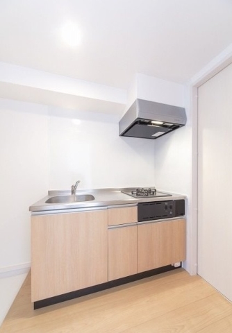 調理スペースも広々、料理もはかどりますね