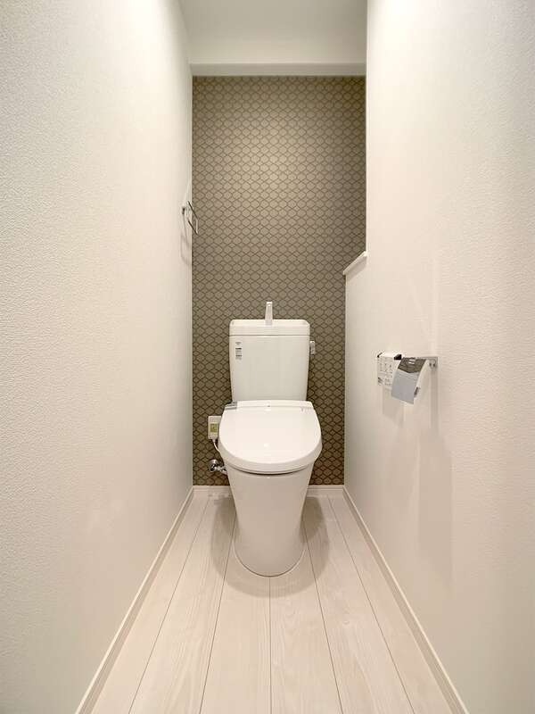 清潔感のあるトイレです