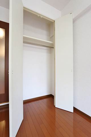 クローゼットも充分な大きさです