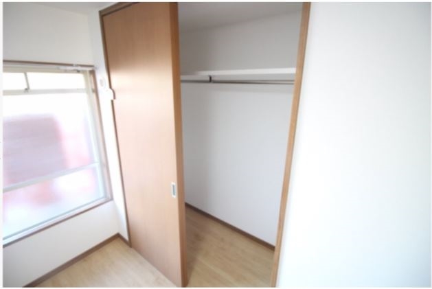 奥行きのある収納スペース