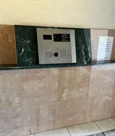 モニタ付きオートロックでセキュリティもバッチリ