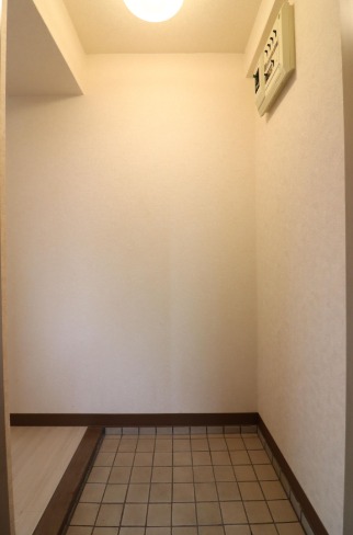 広い玄関ですね