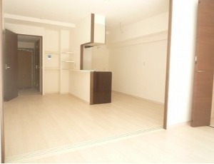 明るいリビングですね