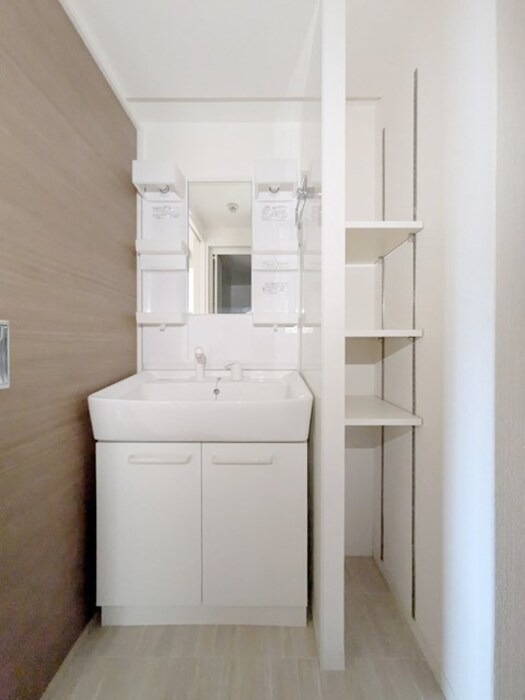 朝の支度はこちらです。