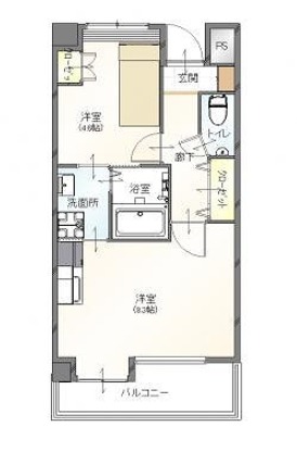 画像の間取りは現状を優先します。