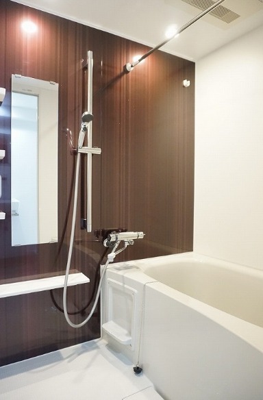 一日の疲れを癒せますね。