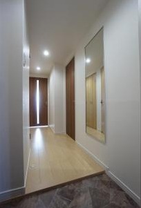 玄関からはこのような感じです。