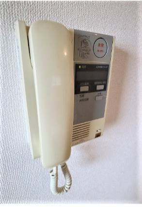 誰か来ても安心ですね。