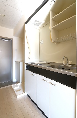 IHコンロで料理ができます