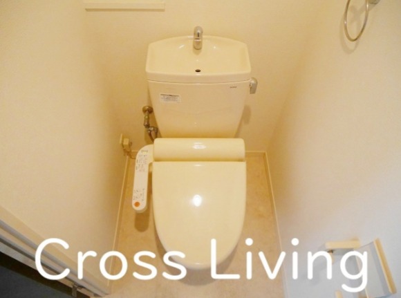 清潔感あるトイレですね