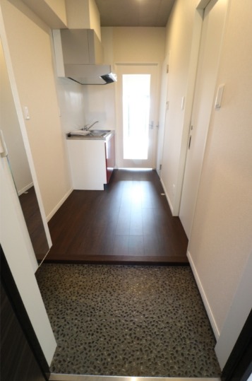 玄関からはこのような感じです。