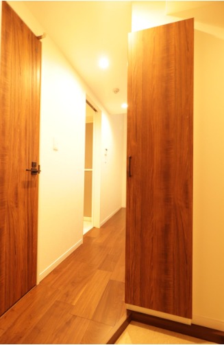 開放感のある玄関ですね