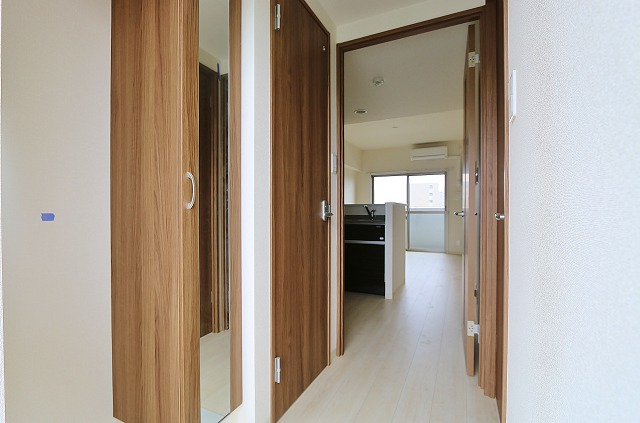 玄関もきれいです