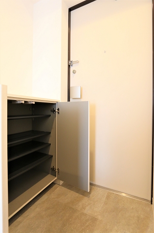 開放感のある玄関ですね