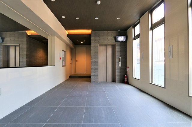 オシャレなロビーとなっております