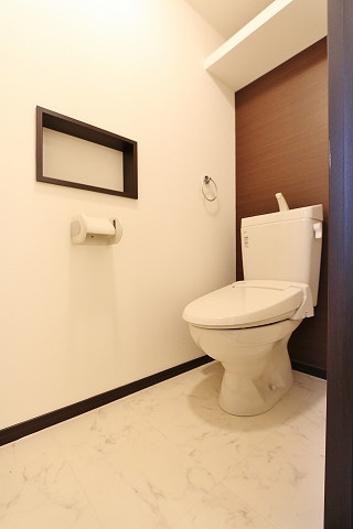 清潔感のあるお手洗いです