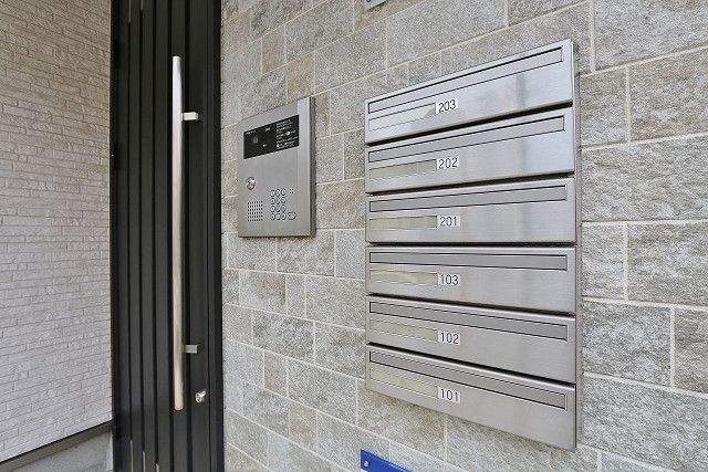 オートロック付きなのでセキュリティ面も安心です