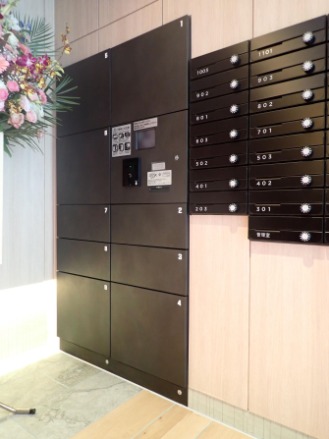 不在時に便利な宅配ボックス