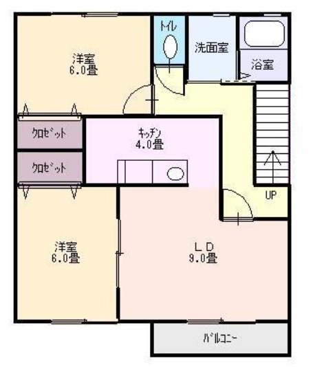 画像の間取りは現状を優先します。
