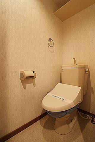 清潔感のあるトイレです