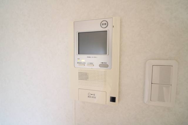 モニター付きで安心です。
