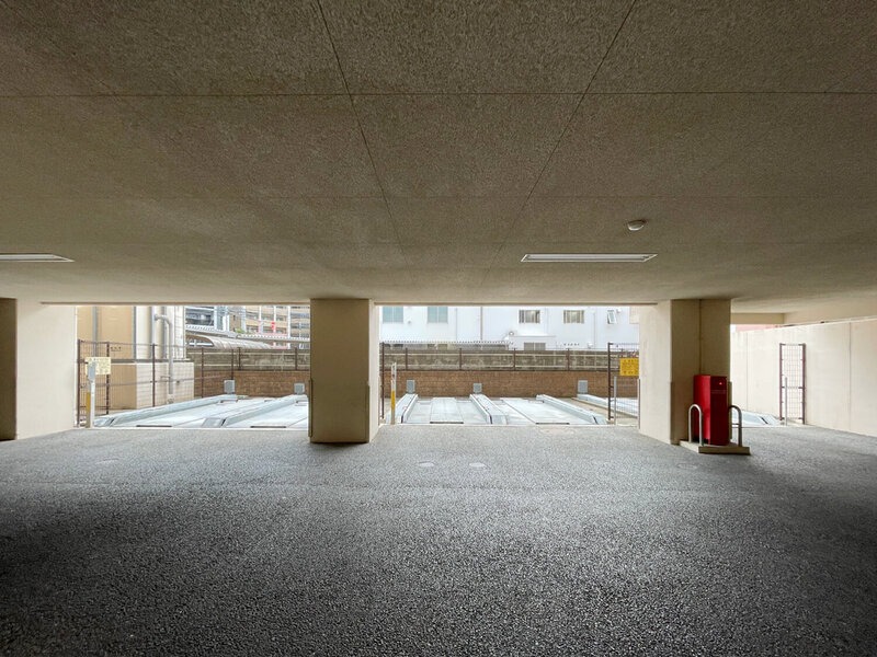 駐車場スペースはこんな感じです