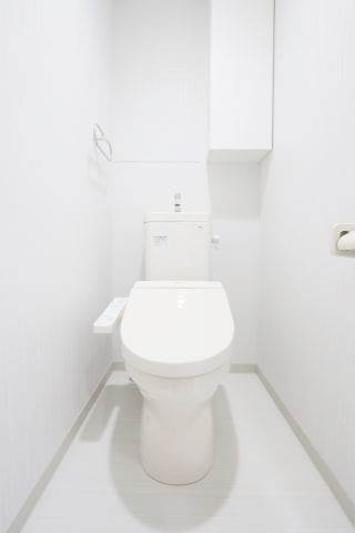 温水洗浄便座付きです