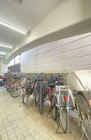 駐輪場はこちらです。