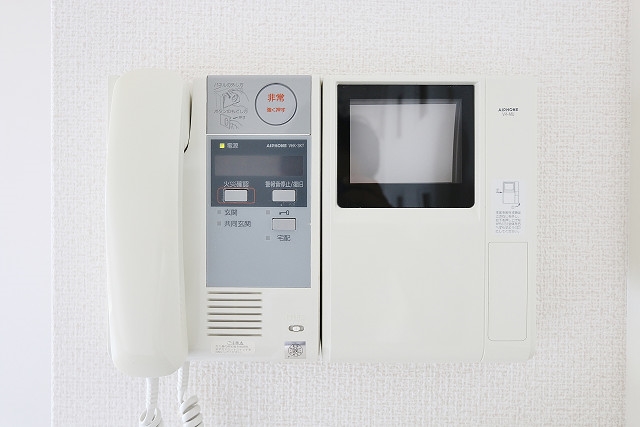 モニタ付きで来客時も安心