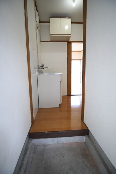 開放感のある玄関ですね