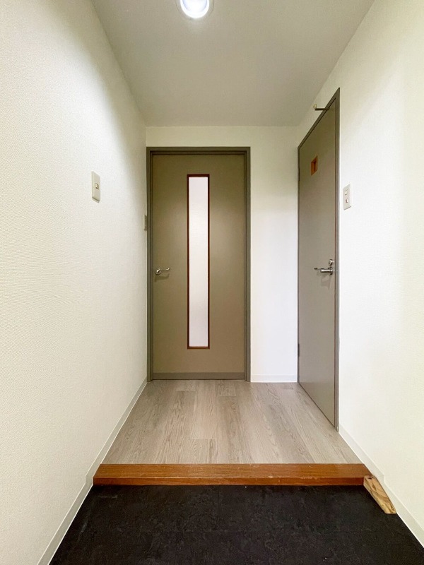 開放感のある玄関です。