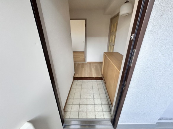 開放感のある玄関ですね