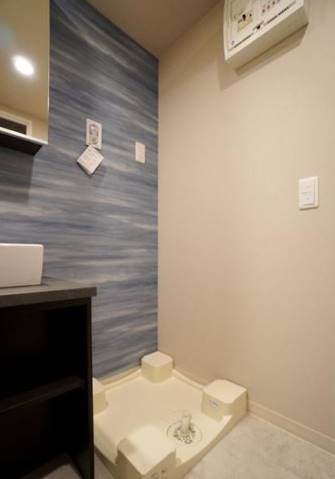 室内洗濯機置場です