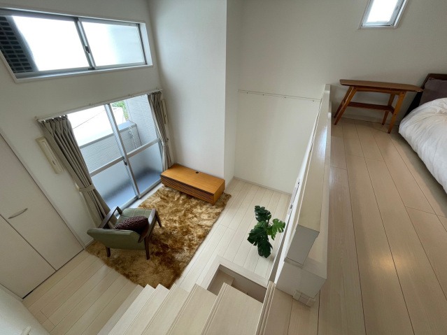 ロフトからの眺めはこちらです