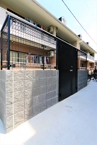 ゴミ捨て場はこちらです