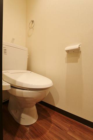 嬉しい温水洗浄便座付き