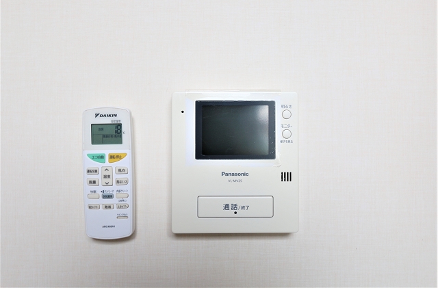 モニター付きで来客時も安心