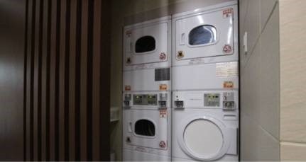 雨天時に便利なコインランドリー