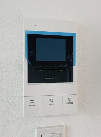 誰か来ても安心ですね。