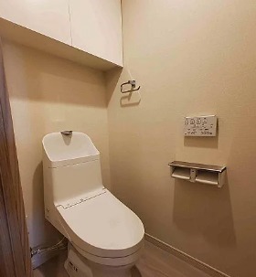 清潔なお手洗いでございます