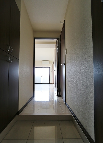 清潔感のある玄関です