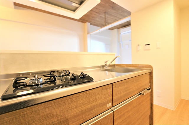 ２口コンロでお料理がはかどりますね