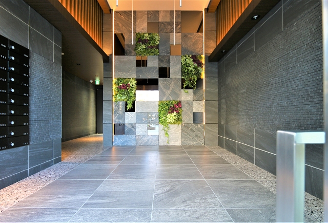 きれいなロビーですね