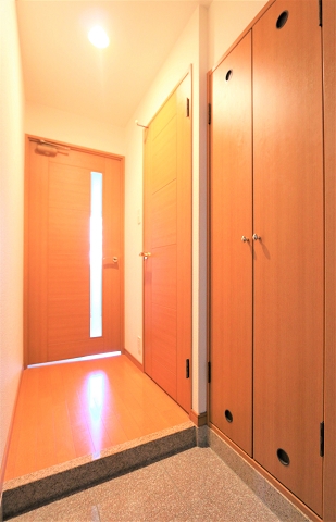 毎日を迎える玄関スペース