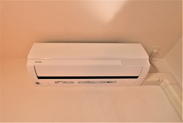 年中快適なエアコン付き