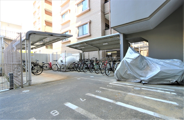 駐輪場あります
